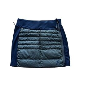 Backcountry Down Winter Skirt Women's Size XS Green Quilted Active Athletic Mini